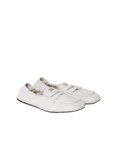 MIU MIU Ruches nappa leather loafers