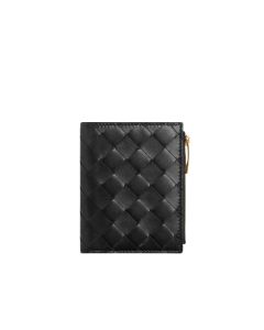 Bottega Veneta Intrecciato Small Bi-Fold Wallet