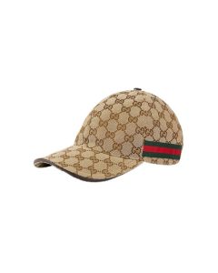 Gucci Original GG canvas baseball hat with Web