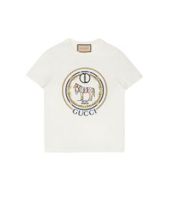 Gucci Cotton jersey T-shirt with Interlocking G
