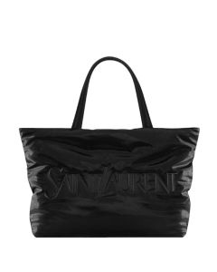 YSL SAINT LAURENT TOTE IN SILKTECH CANVAS