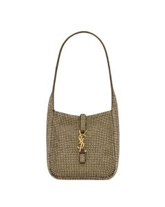 YSL LE 5 À 7 supple baby in silk satin and crystals
