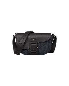 Dior Mini Saddle Messenger Bag with Flap