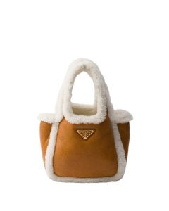 Prada Shearling mini handbag