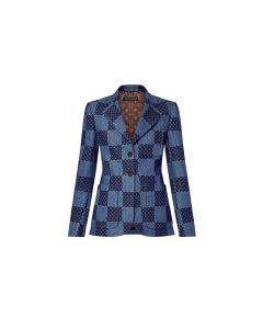 LV Damier Denim Preppy Blazer