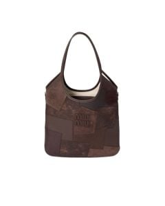 MIU MIU IVY leather patchwork bag