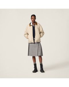 MIU MIU Technical fabric blouson jacket