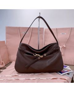 MIU MIU Aventure nappa leather bag