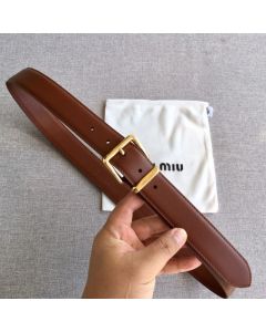 MIU MIU Leather belt