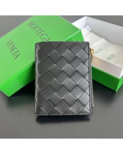 Bottega Veneta Intrecciato Small Bi-Fold Wallet