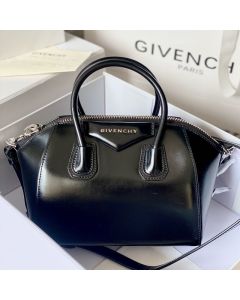 Givenchy Mini Antigona bag in Box leather