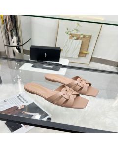 YSL Tribute MULES in smooth leather