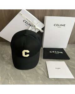 Celine Initial baseball cap in cotton