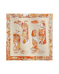 Hermès Bottes Story scarf 90