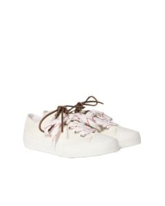 MIU MIU Washed denim sneakers