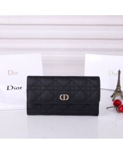Dior Caro Orchid Long Wallet