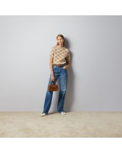Gucci GG wool bouclé jacquard top