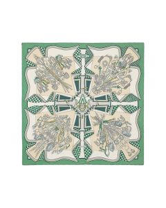 Hermès Bouquets Sellier scarf 70