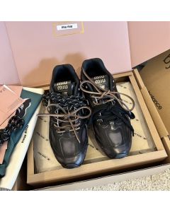 New Balance X Miu Miu 530 SL leather sneakers