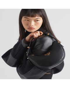 Prada Arqué small leather shoulder bag