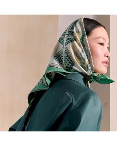 Hermès Bouquets Sellier scarf 70