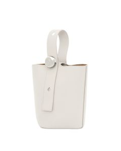LOEWE Mini Pebble Bucket bag in soft grained calfskin