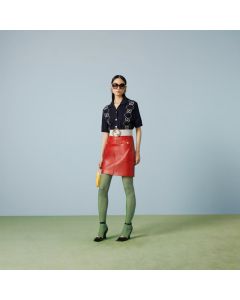 Gucci Cotton cardigan with GG intarsia