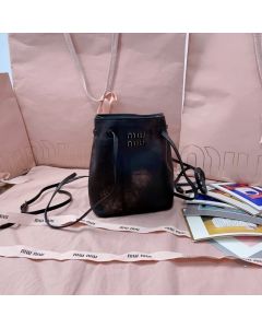 MIU MIU Nappa leather pouch
