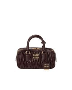 MIU MIU Arcadie matelassé nappa leather bag
