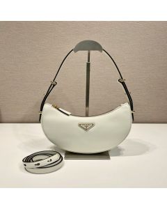 Prada Arqué small leather shoulder bag