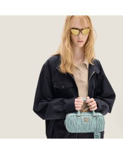 MIU MIU Arcadie matelassé nappa leather bag