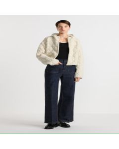 Dior Cannage Zipped Cardigan with Hood