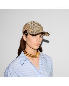 Gucci Original GG canvas baseball hat with Web