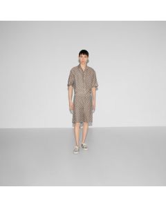 Gucci GG linen blend shorts