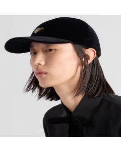 Prada Velvet baseball cap