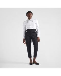 Prada Embroidered poplin shirt
