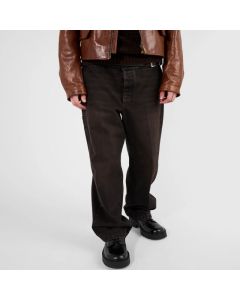 Prada Brushed leather combat boots