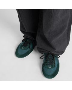Prada Collapse Re-Nylon and suede elasticized sneakers