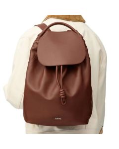 LOEWE Flamenco backpack in shiny supple calfskin