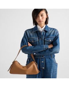Prada Aimée medium leather shoulder bag