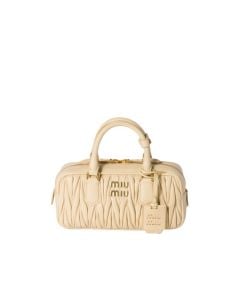 MIU MIU Arcadie matelassé nappa leather bag