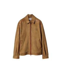 MIU MIU Suede blouson jacket