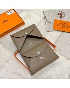 Hermes Calvi Duo Compact card holder