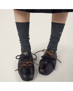 New Balance X Miu Miu 530 SL deco calf leather mules