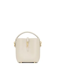 YSL LE 37 mini in shiny leather