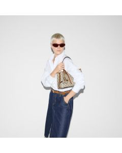 Gucci GG Emblem small tote bag