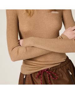 MIU MIU Cashmere and silk sweater