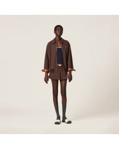 MIU MIU Panama cotton blouson jacket
