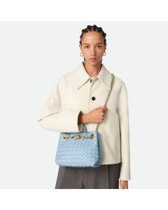 Bottega Veneta Small Andiamo With Chain
