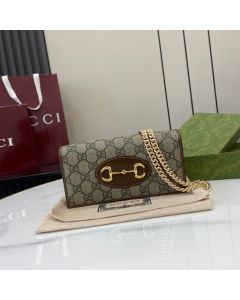 Gucci Horsebit 1955 wallet with chain